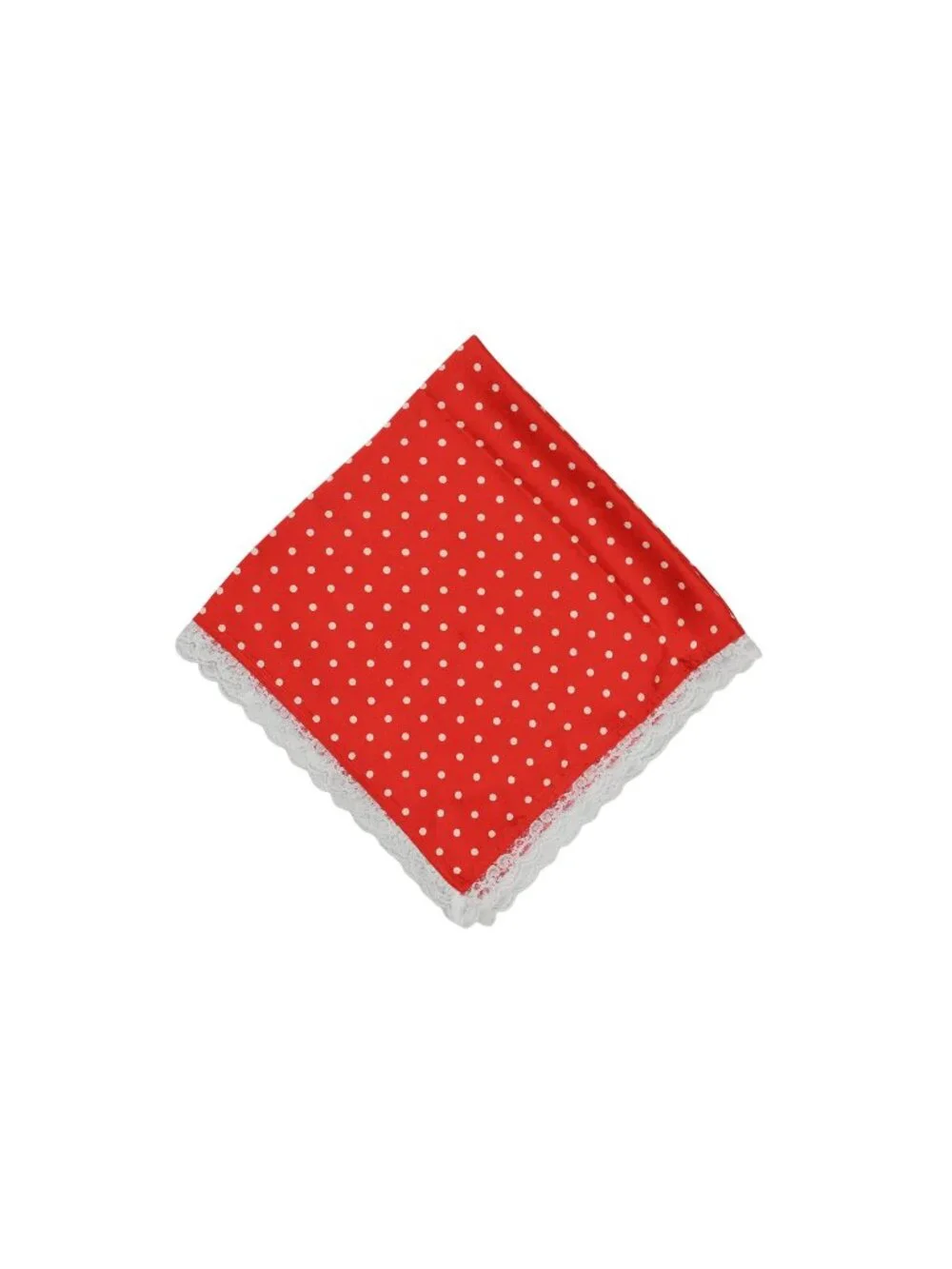 For Love & Lemons Ruth Square Headscarf in Red